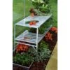 Halls Aluminium 2 Tier Slatted Greenhouse Staging 4ft -Landscaping 4999131 r z001a