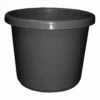 500mmØ Slimline Pot -Landscaping 500mm Planter Tub Black 25557.1639695743