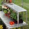 Halls Greenhouse Staging Top Extension 4ft -Landscaping 70137 aluminium top tier extension