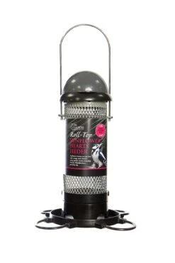 Tom Chambers Roll-Top Sunflower Heart Feeder