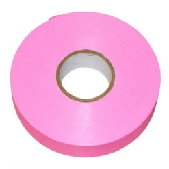 Flagging Tape - Assorted Colours -Landscaping Flagging Tape Fluro Pink 25mm x 75m 58308.1649645129