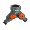 Gardena Twin Tap Connector 26.5mm (G ¾") -Landscaping GA110 0108b
