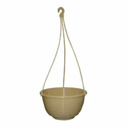 Grecian Hanging Basket Complete -Landscaping Grecian Hanging Basket Complete 250mm Beige 26403.1649645105