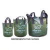 XHD Woven Plastic Plant Bag With 2 Handles, 35L -Landscaping Growrite Woven Plant Bags 36105.1639695858