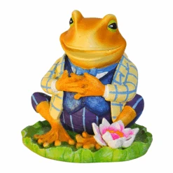 Peter Rabbit Jeremy Fisher Garden Ornament