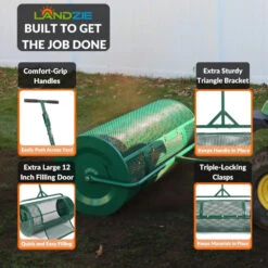 Topdress, Compost & Peat Moss Spreader -Landscaping Landzie 44 Inch Spreader Feature 05 700x700 1 66227.1681882060