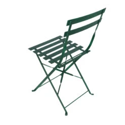 Fallen Fruits French Bistro Metal Chair Green -Landscaping MF045 05