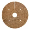 Coconut Fibre Weed Control & Moisture Retention Mats -Landscaping coconut fibre weed control mat round large size with drippers 88222.1706853699