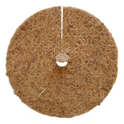 Coconut Fibre Weed Control & Moisture Retention Mats -Landscaping coconut fibre weed control mat round small size no drippers 24985.1706853700