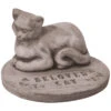 Willowstone Antique Grey Cat Memorial ME06AG -Landscaping me006ag 8648
