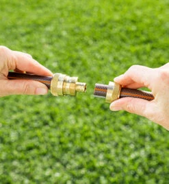 12mm Brass EZ Hose Joiner -Landscaping neta 12mm ez brass hose joiner 2 09106.1707261476
