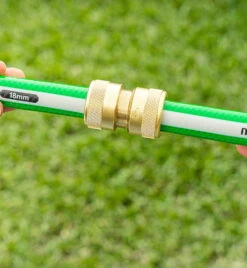 18mm Hi-Flo EZ Brass Hose Joiner -Landscaping neta 18mm ez brass hose joiner 3 67468.1707261949
