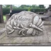 Border Stoneware Dragonfly Welcome Sign