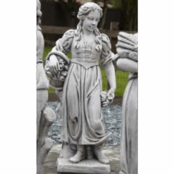 Border Stoneware Large Spring Girl