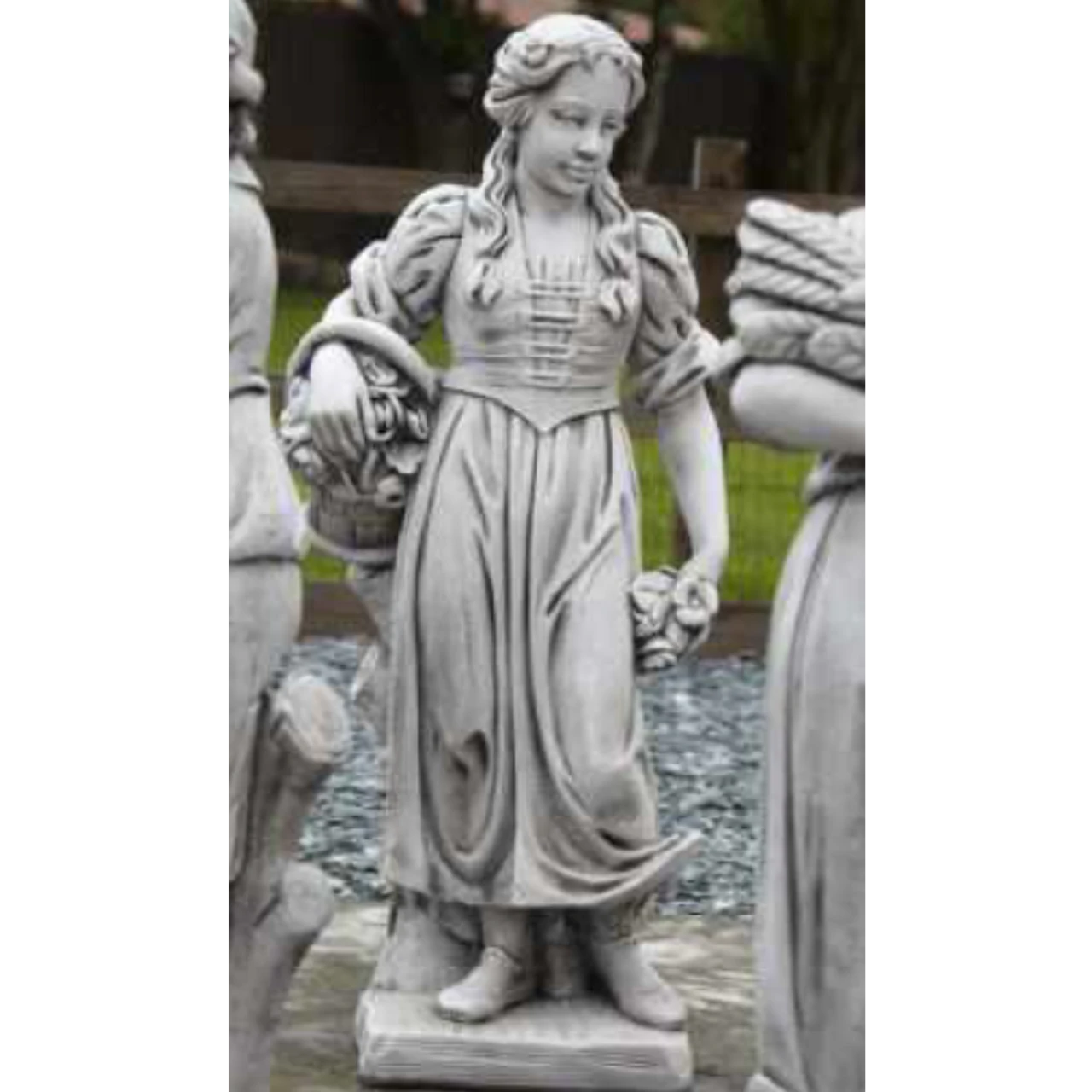 Border Stoneware Large Spring Girl 3 Border Stoneware Large Spring Girl