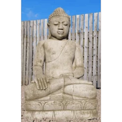 Border Stoneware Mega Buddha