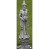 Border Stoneware Large Oriental Man On Plinth -Landscaping new project 597 63029.1665133539