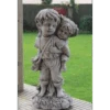 Border Stoneware Piggyback Boy & Girl -Landscaping new project 936 1 06832.1665133571