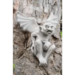 Border Stoneware Wall Winged Gargoyle