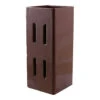 Post Extender Quick Fit Oxide Red 75mm -Landscaping post extender or 1