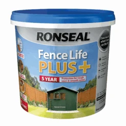 Ronseal Fence Life Plus Wood Treatment -Landscaping ronseal fence life plus forest greencopy