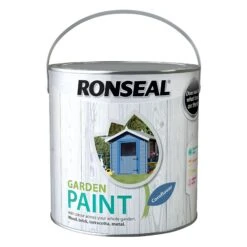 Ronseal Garden Paint -Landscaping ronseal garden cornflower matt metal wood paint 2 5l
