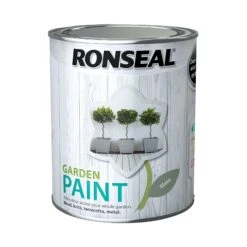 Ronseal Garden Paint -Landscaping ronseal garden slate matt metal wood paint 0 75