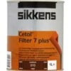Sikkens Cetol Filter 7 Walnut Paint 1L -Landscaping sikkenwalnut