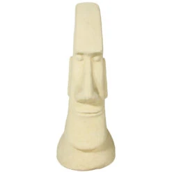 Willowstone Medium Cream Easter Island Ornament ST47C