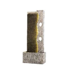 Kaemingk LED Poly Stone Wall Fountain 1 Metre - Beige