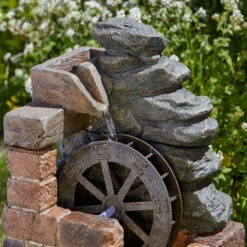 Heywood Mill Solar Fountain -Landscaping stowat0115 1 05681.1662991033