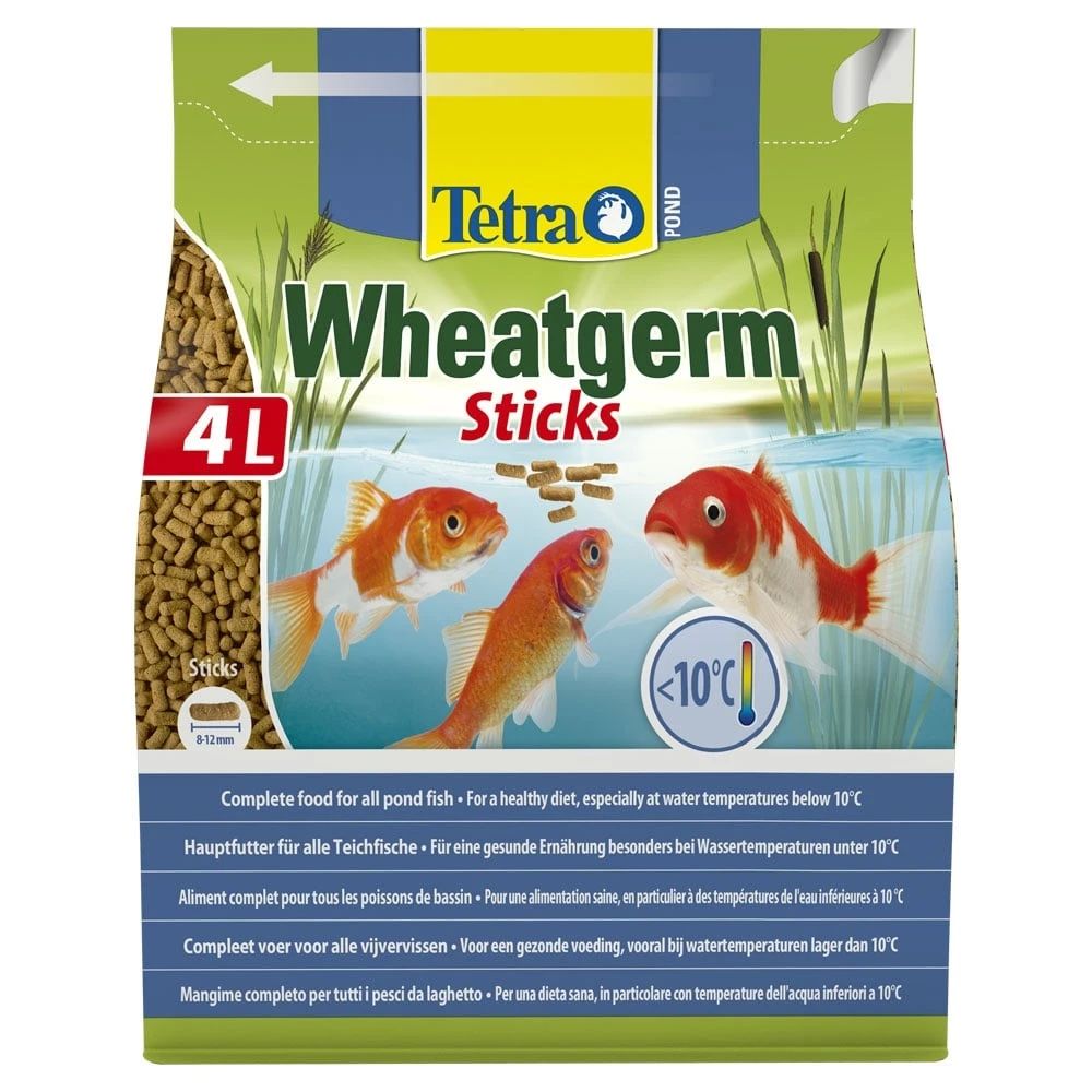 Tetra Pond Wheatgerm Sticks 4L 5 Tetra Pond Wheatgerm Sticks 4L - Image 3