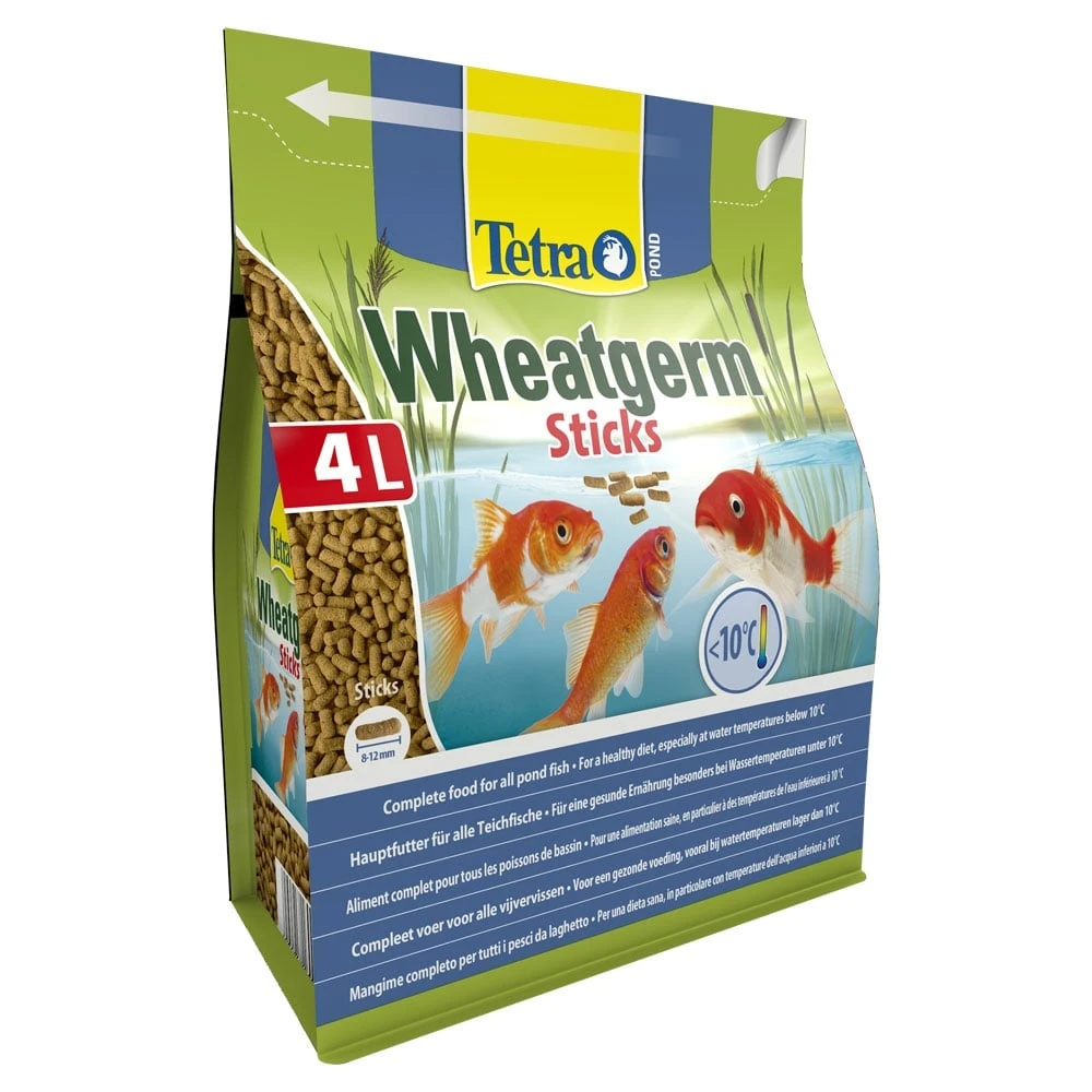 Tetra Pond Wheatgerm Sticks 4L 3 Tetra Pond Wheatgerm Sticks 4L